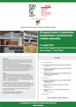 Locandina Seminario Ordine Ingegneri di Padova