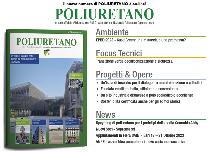 Leggi la rivista POLIURETANO Agosto 2023