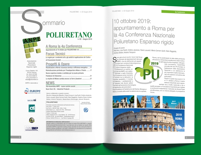 Leggi la rivista POLIURETANO Dicembre 2018