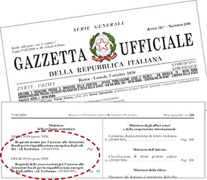 Asseverazioni e Requisiti Tecnici per il Superbonus 110%