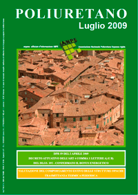 POLIURETANO Luglio 2009
